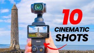10 PRO CINEMATIC Shots For Your DJI POCKET 3  DJI Osmo Pocket 3 Tips For Beginners