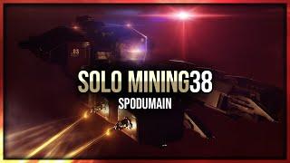 Eve Online - Spodumain - Solo Mining - Episode 38