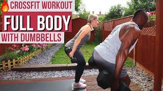 10 Minute Crossfit Workouts at Home with Dumbbell  Full Body HIIT Workout