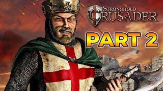 Stronghold Crusader - Gameplay 1vs4  NO COMMENTARY Part 2