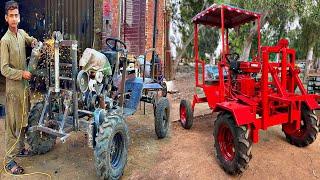 How to Make Mini tractor in Local Factory  Mini Tractor Production Process 