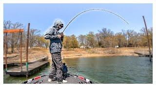 How To Catch Bass In The Spring COMPLETE WALKTHROUGH