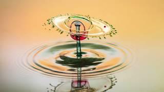 Как снимать падающие капли воды? Высокоскоростная съемка капель воды. Water Drop Photography