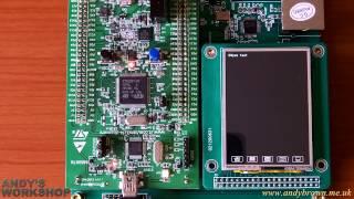 ST7783 QVGA display on STM32F4 Discovery Board