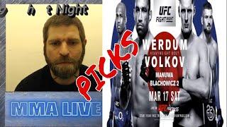 MMA Live Thursday Night Stream  UFC Fight Night #FightPredictions