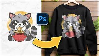 Easily Create Realistic T-Shirt Mockups in Photoshop