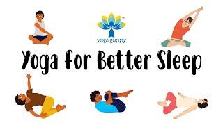 Yoga for Better Sleep for Children  Yoga Poses for Kids  Yoga Guppy