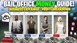 GTA Online BAIL OFFICE Money Guide  Complete Bounty Hunting Business Guide To Make MILLIONS