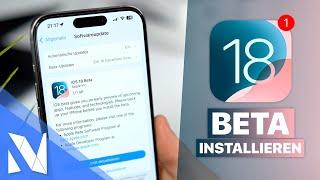 iOS 18 Beta installieren - SO EINFACH gehts kostenlos direkt auf dem iPhone  Nils-Hendrik Welk