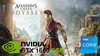 GTX 1660 6GB + i5 9400f + 16GB RAM Test in Assassins Creed Odyssey 1080p