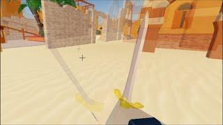 How to Sword Jiggle in Arsenal Roblox Arsenal