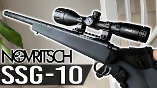 Novritsch SSG-10  Best STARTER Airsoft Sniper?  Airsoft Unboxing & Review