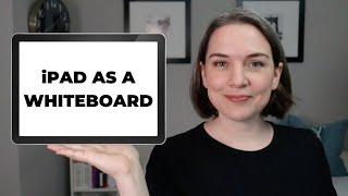 Use Your iPad as a Whiteboard Ecamm & OBS