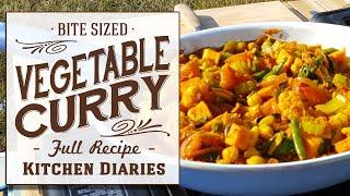  Veganuary Sweet Potato & Chickpea Curry Recipe - No Oil Kitchen Diaries Homegrown Ingredients