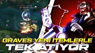 ORMANIN YENİ METASI GRAVES? YENİ İTEMLERLE YOK EDİYOR?- Lol Wild Rift