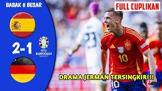 SPANYOL VS JERMAN - HASIL PERTANDINGAN BABAK 8 BESAR EURO 2024