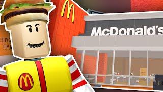 BUILDING MY OWN MCDONALDS  Roblox