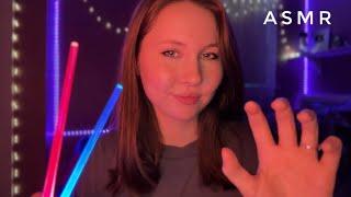 ASMR1HR+Clicky Trigger Words and Mouth Sounds Lightsabers Water Spray on Mic + more Kyles CV