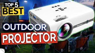  TOP 5 Best Outdoor Projector - Affordable & Portable 4K 2024