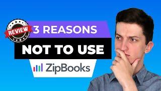 ZipBooks Review - 3 Reasons Not To Use ZipBooks - Walktrough top features Pros And Cons