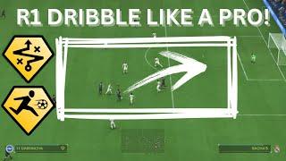 HOW TO R1 DRIBBLE LIKE AN ELITE 20-0 PLAYER FC24 DRIBBLING TUTORIAL