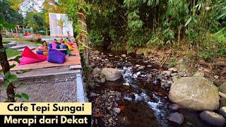 Menikmati Gunung Merapi dari Dekat dan Kuliner di Tepi Sungai