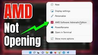 Fix AMD Radeon Software Not Opening on Windows 10 & 11 2023