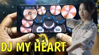 DJ MY HEART - VIRAL TIKTOK  REAL DRUM COVER