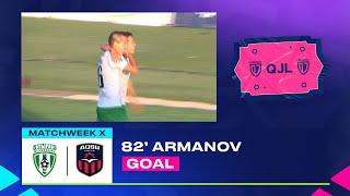 АТЫРАУ 4-0 АКСУ  ДИАС АРМАНОВ  10 ТУР  FREEDOM QJ LEAGUE 2024