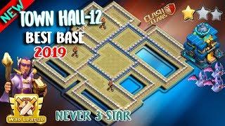 NEW TH12 WAR BASE 2019 LayoutBEST TOWN HALL 12 CWL WAR BASE ANTI 2 STARANTI 3 STAR