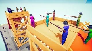 BATTLE ROYALE TOWER MAP  Totally Accurate Battle Simulator TABS