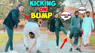 Kicking On Bump Prank With Twist @MastiPrankTvOfficial