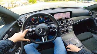 2023 Mercedes Benz E-Class e220d Avantgarde - pov test drive #mercedes #mercedesbenz #eclass