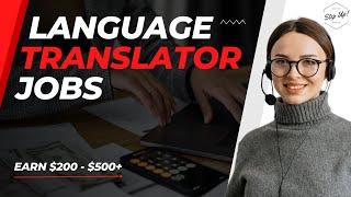 5 Best Websites For Language Translator Jobs  Get Paid To Translate Languages  Translation Jobs