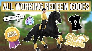 110 free Star Coins - All working redeem codes in August  Star Stable Online