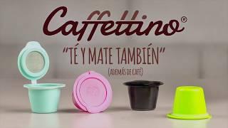 Capsulas recargables ecologicas Caffettino - para Mate y Te .