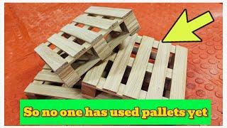 Nobody has used pallets like this before DIY