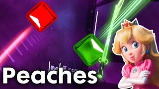 PEACHES IN BEAT SABER from The Super Mario Bros. Movie