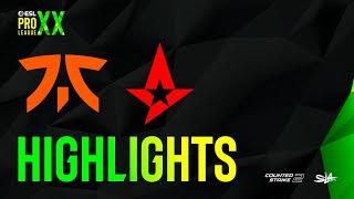 ХАЙЛАЙТЫ fnatic vs Astralis  КРИВОЙ ЭФИР  ESL Pro League Season 20