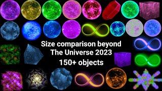 Size comparison beyond The Universe 2023