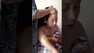 hair pulling sclap massage asmr #pijattradisionaljawa