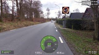 Bike ride #22 - Speed limit 40 kmh