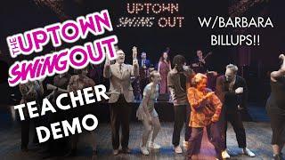 Uptown Swingout Teacher Demo 2023