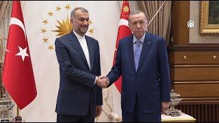 President Erdogan receives Iranian FM Amir-Abdollahian