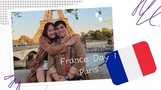 Trip in France  day 1  Paris  Mr. and Mrs. JDL  Travel Vlog