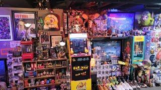 Insane Collectors Basement Man Cave