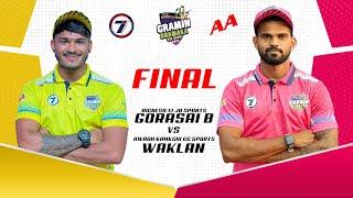 FINAL  Rignesh 11 JB Gorsai B vs Awadh kamkshi 11 GG sports waklan  GRAMIN DHAMAKA BIG BASH