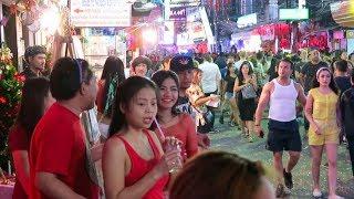Pattaya Walking Street on New Years Eve 2018