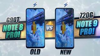 Redmi Note 9 Pro vs Redmi Note 8 Pro SPEEDTEST COMPARISON