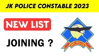 JK Police Constable Notification 2023  New List District Wise  Border Battalion Recruitment